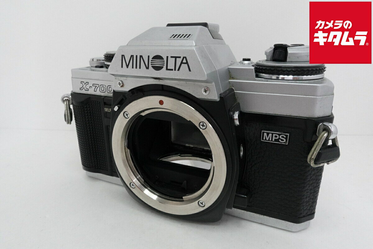 【中古】 【難あり品】 ミノルタ X-700 ボディ シルバー（旧） 【フィルムカメラ】