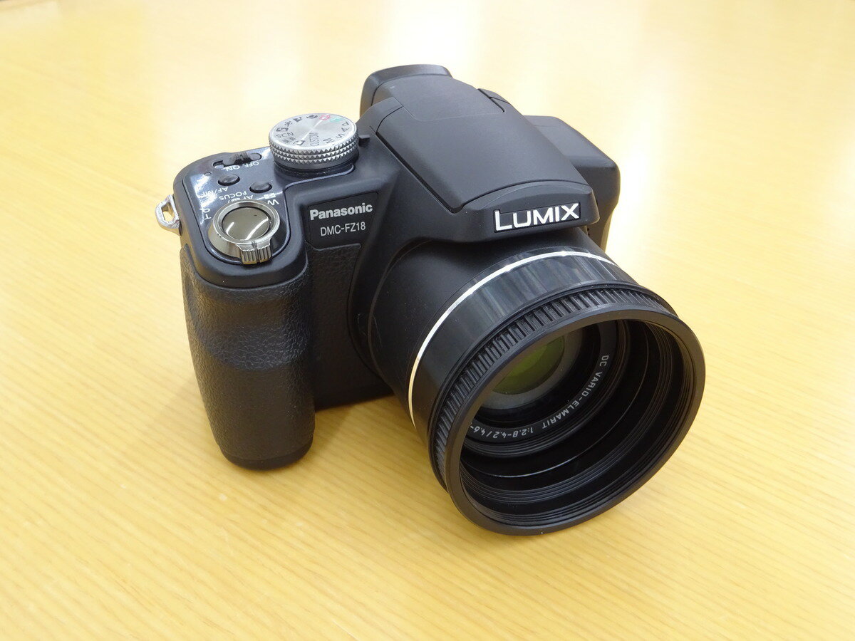 【中古】 【難あり品】 パナソニック LUMIX DMC-FZ18-K ブラック 【コンパクトデジタルカメラ】