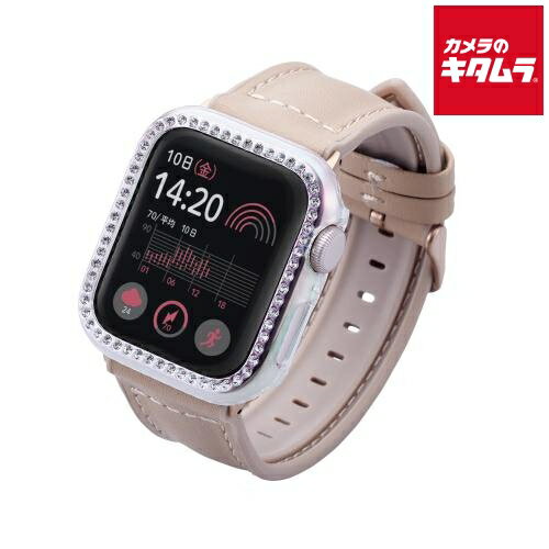 エレコム AW-23EBPPJACR ハードバンパー &me ストーン付 オーロラクリア(Apple Watch 40mm) エレコム AW-23EBPPJACR ハードバンパー &me ストーン付 オーロラクリア(Apple Watch 40mm)