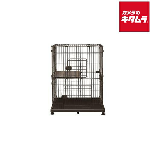 アイリスオーヤマ ペットケージ PEC-902V ウォールナット 《納期約2週間》