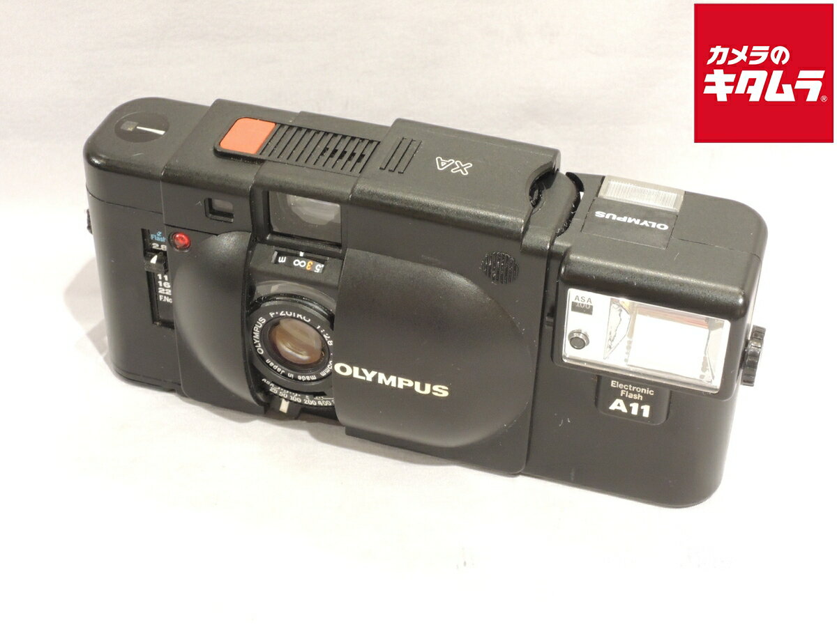 【中古】 【難あり品】 オリンパス XA A11付き 【フィルムカメラ】