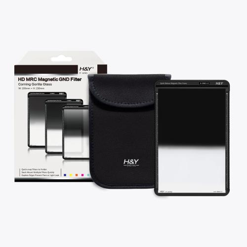 H&Y Kシリーズ ハードGND32 100mm幅 角型 ハーフND GND1.5 フレーム付 KH15