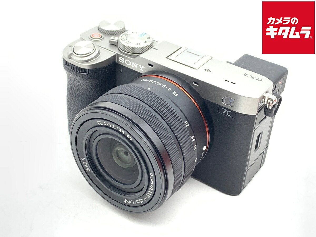 【中古】 【良品】 ソニー α7C II ズームレンズキット シルバー [ILCE-7CM2L S] 【ミラーレス一眼】 【6ヶ月保証】