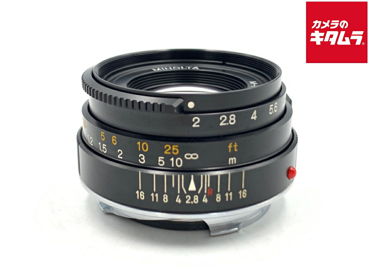 【中古】 【並品】 ミノルタ Mロッコール 40mm F2 【交換レンズ】