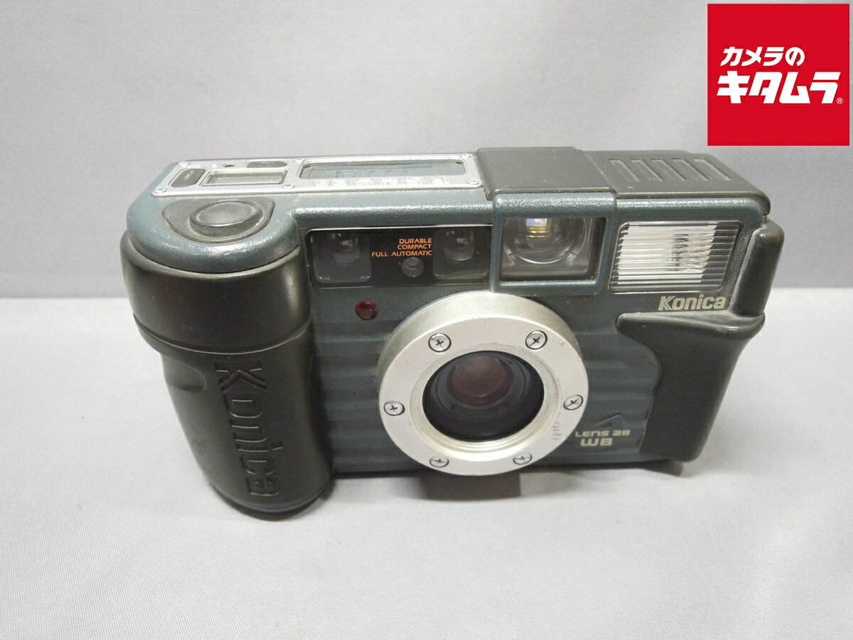 【中古】 【難あり品】 コニカ 現場監督28WB 【フィルムカメラ】