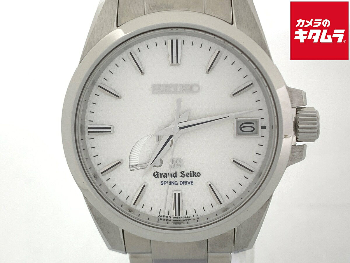 【中古】 【良品】 グランドセイコー スプリングドライブ シルバー SBGA015/9R65-0AG0 ステンレススティール 【1年保証】