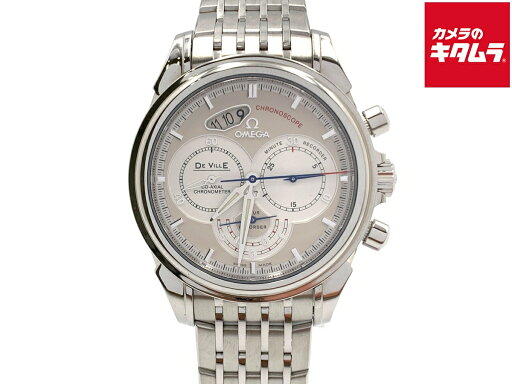 【中古】 【美品】 オメガ(OMEGA) デ・ヴィル クロノスコープ シルバー 4550.3 ステンレススティール 【1年保証】 【中古】 【美品】 オメガ(OMEGA) デ・ヴィル クロノスコープ シルバー 4550.3 ステンレススティール 【1年保証】