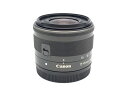 【中古】 【良品】 キヤノン EF-M15-45mm F3.5-6.3 IS STM グラファイト 【交換レンズ】