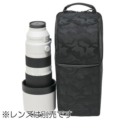 アオスタ AOC-ST4LB XL_BKCF SanctuaryIV レンズバッグ XL ブラックカモフラージュ...