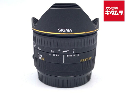 【中古】 【並品】 シグマ AF 15/2.8 EX ダイアゴナル フィッシュアイ キヤノン 【交換レンズ】 【中古】 【並品】 シグマ AF 15/2.8 EX ダイアゴナル フィッシュアイ キヤノン 【交換レンズ】