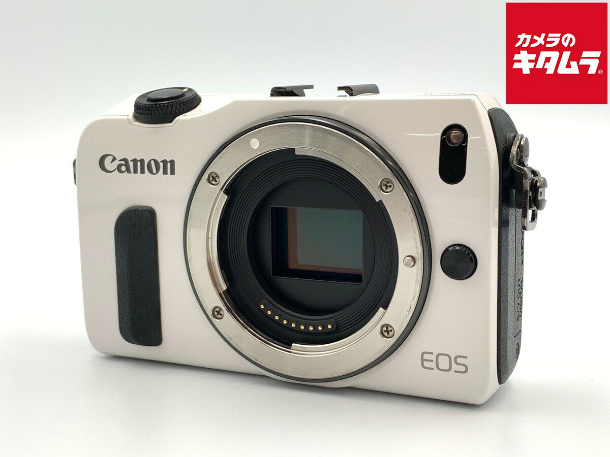【中古】 【良品】 キヤノン EOS M ボディ ホワイト 【ミラーレス一眼】