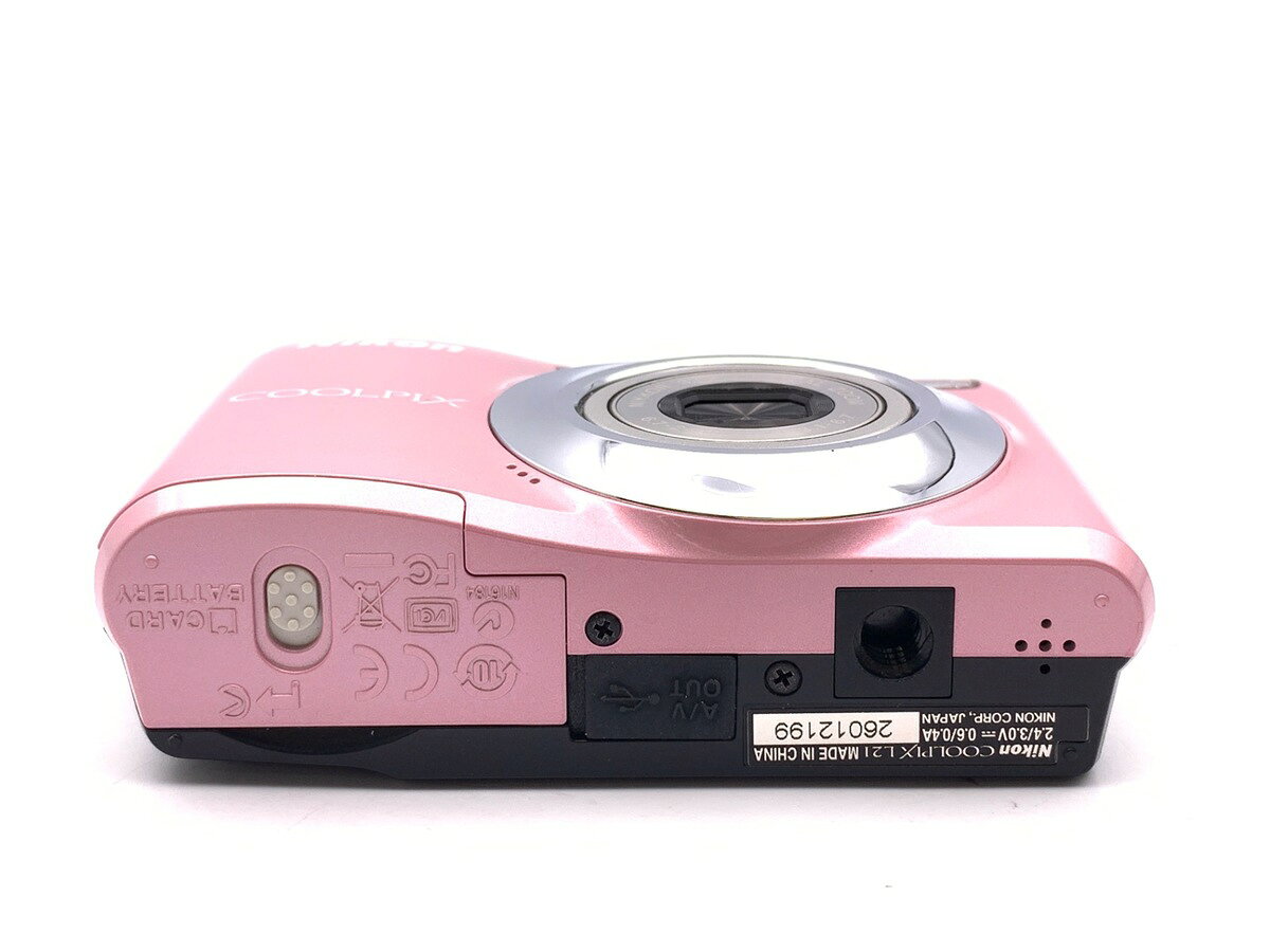 【中古】 【並品】 ニコン COOLPIX L21 ピンク 【コンパクトデジタルカメラ】