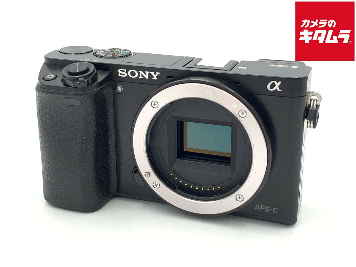 【中古】 【並品】 ソニー α6000 ボディ ブラック [ILCE-6000 B] 【ミラーレス一眼】 【6ヶ月保証】
