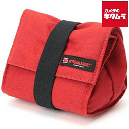 ARTISAN＆ARTIST ACAM-75 RED 口折れ式バッグ・イン・カメラポーチ カジュアル・シューティング レッド 《納期未定》
