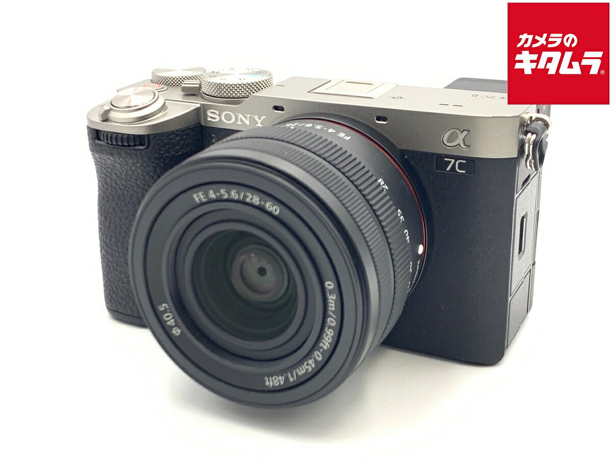【中古】 【並品】 ソニー α7C II ズームレンズキット シルバー [ILCE-7CM2L S] ...