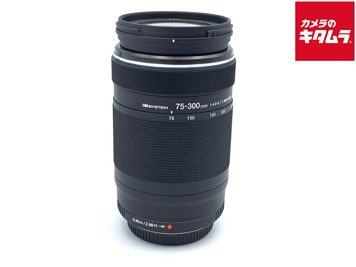 【中古】 【良品】 OM SYSTEM M.ZUIKO DIGITAL ED 75-300mm F4.8-6.7 II 【交換レンズ】 【6ヶ月保証】