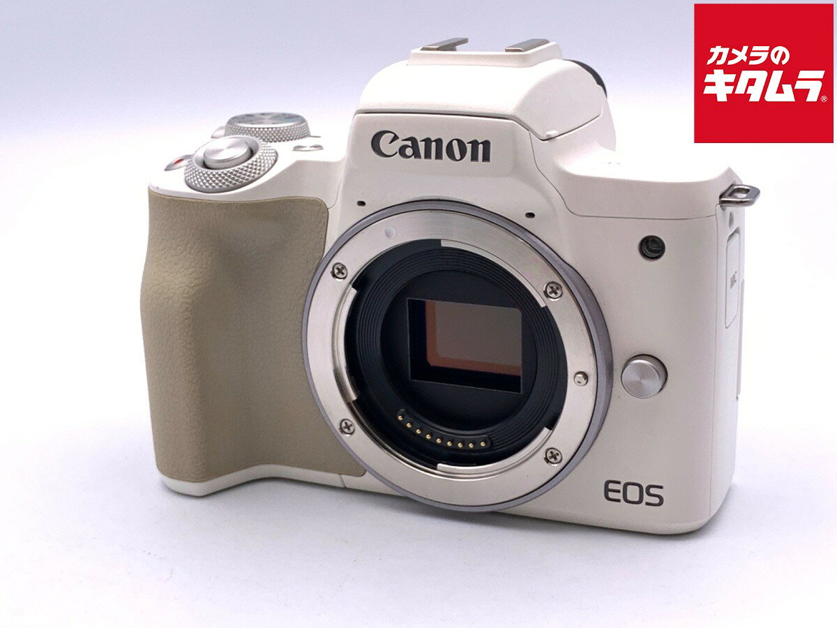 【中古】 【並品】 キヤノン EOS Kiss M2 ボディ ホワイト 【ミラーレス一眼】 【6ヶ月保証】