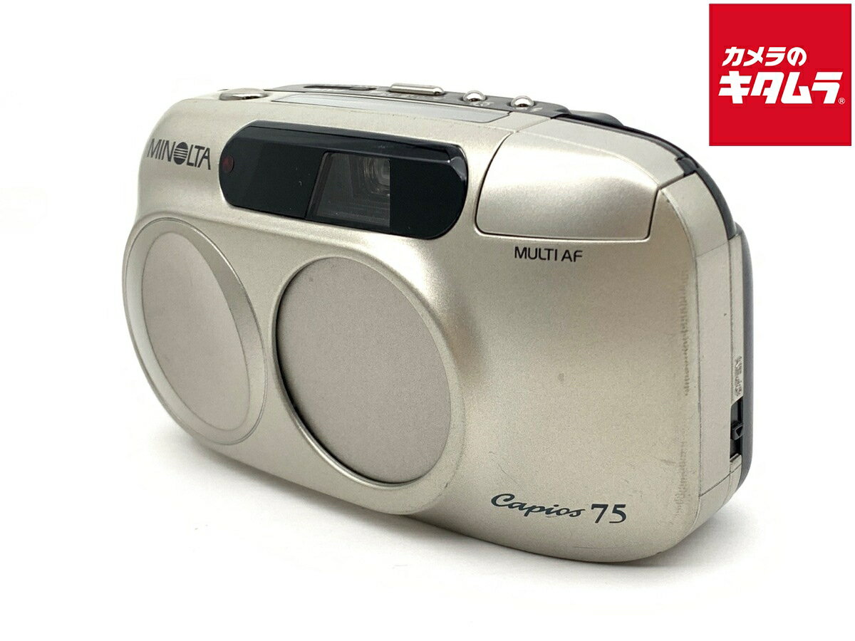 小型相机 - 【中古】 【良品】 ミノルタ Capios75 【フィルムカメラ】