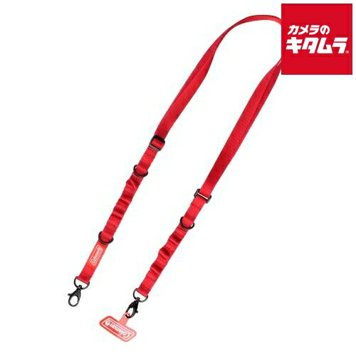 Zodiac - エツミ CO-8533 Coleman スマートハンギングストラップ レッド