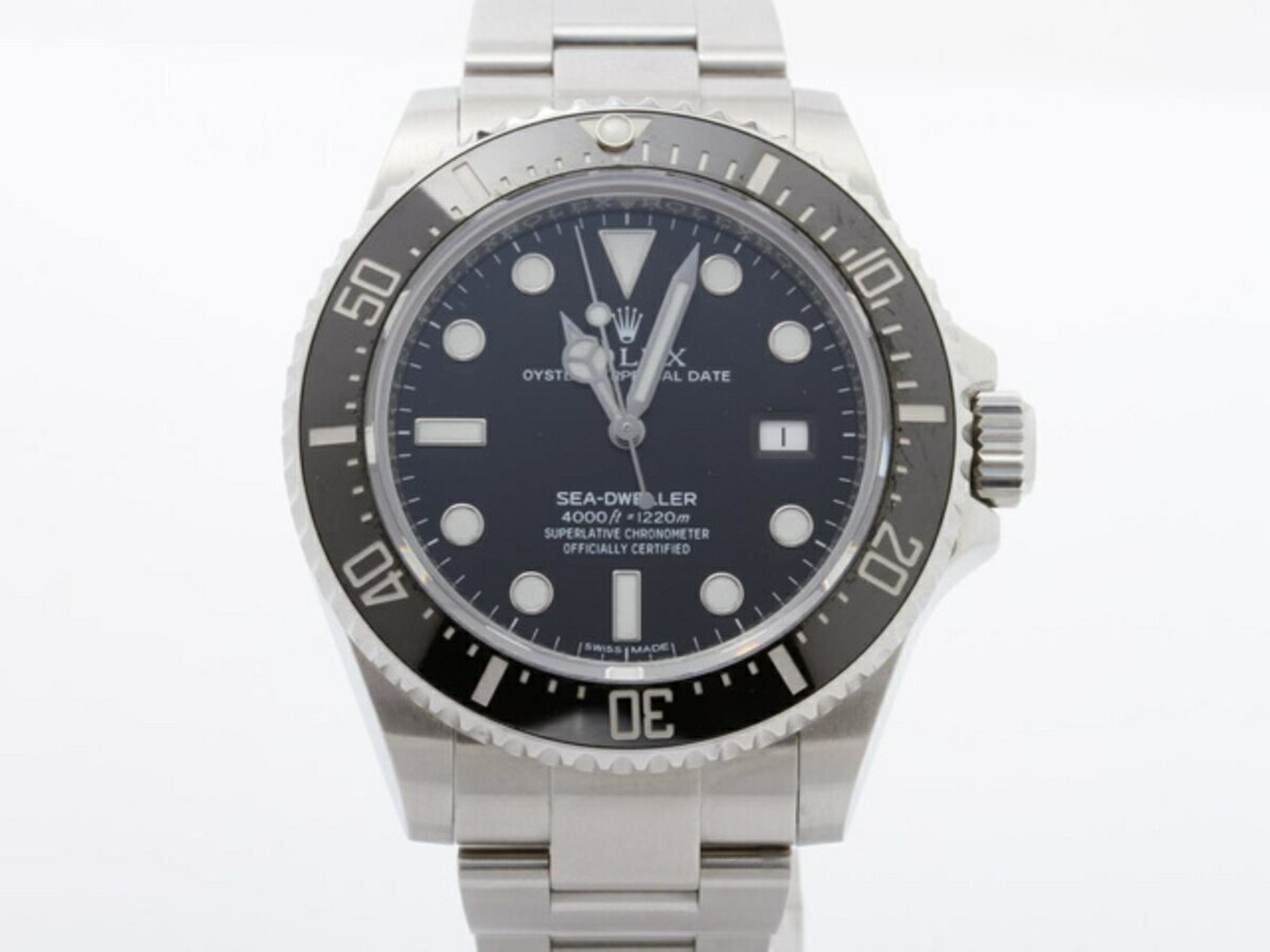 【中古】 【良品】 ロレックス(ROLEX) シードゥエラー 4000 ブラック 116600 ステンレススティール/イエローゴールド 【1年保証】