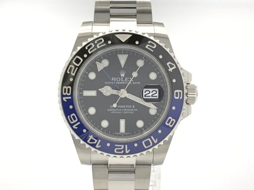 【中古】 【美品】 ロレックス(ROLEX) GMTマスターII ブラック 116710BLNR ステンレス ブラック/ブルーベゼル 【1年保証】 【中古】 【美品】 ロレックス(ROLEX) GMTマスターII ブラック 116710BLNR ステンレス ブラック/ブルーベゼル 【1年保証】