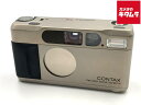【中古】 【並品】 コンタックス(CONTAX) コンタックス T2 チタンクローム 【フィルムカメラ】