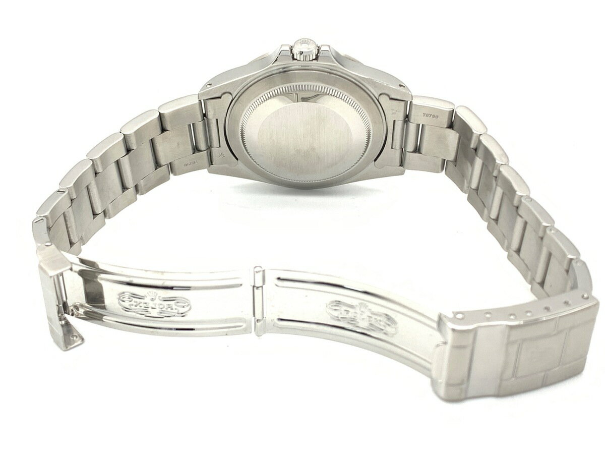 【中古】 【良品】 ロレックス(ROLEX) エクスプローラーII ブラック 16570 ステンレス ダブルバッグル トリチウム 【1年保証】