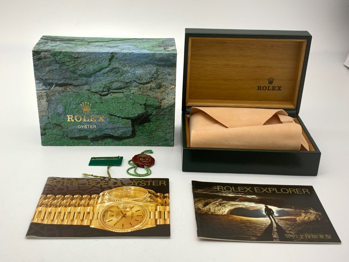 【中古】 【良品】 ロレックス(ROLEX) エクスプローラーII ブラック 16570 ステンレス ダブルバッグル トリチウム 【1年保証】