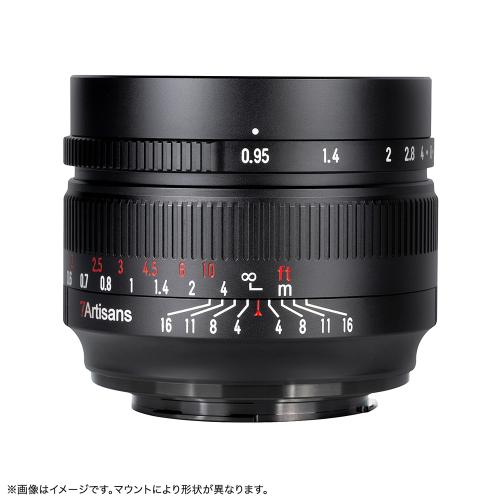 七工匠 7Artisans 50095M43B 50mm F0.95 マイクロフォーサーズ用 《納期約2−3週間》