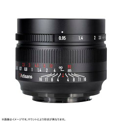 七工匠 7Artisans 50095M43B 50mm F0.95 マイクロフォーサーズ用 《納期約2−3週間》