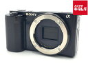 【中古】 【並品】 ソニー VLOGCAM ZV-E10 ボディ ブラック 【ミラーレス一眼】 【6ヶ月保証】