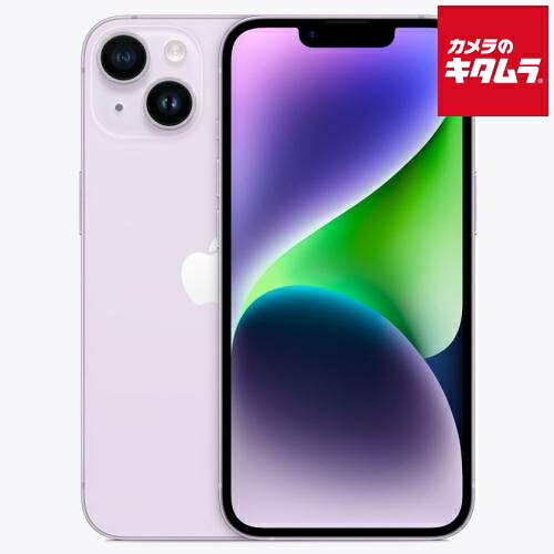 【中古：AA(新品同様)】Apple iPhone 14 256GB パープル SIMフリー 《納期約1－2週間》