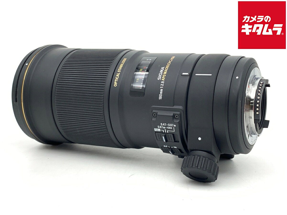 楽天市場】シグマ APO MACRO 180mm F2.8 EX DG OS HSM ニコン 中古の通販