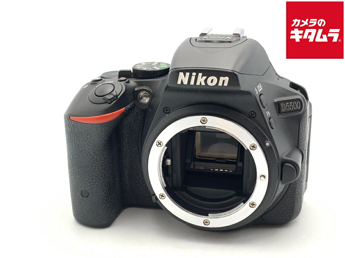 【中古】 【良品】 ニコン D5500 ボディ ブラック 【デジタル一眼レフ】