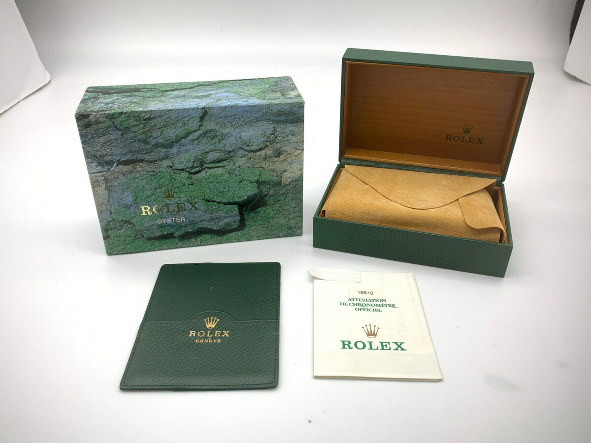 【中古】 【美品】 ロレックス(ROLEX) サブマリーナー デイト ブラック 16610 ステンレス クロノメーター表記 【1年保証】