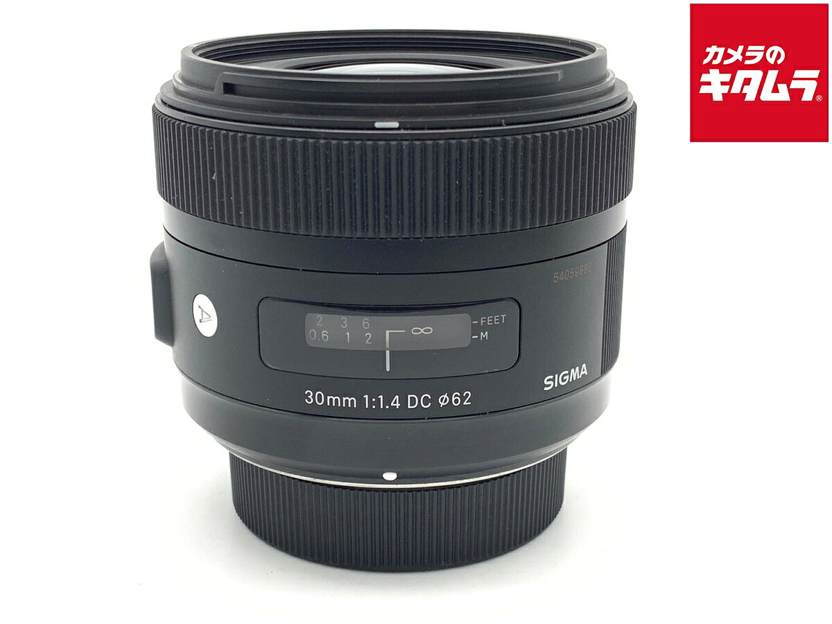 樂天商城 - 【中古】 【良品】 シグマ 30mm F1.4 DC HSM ニコン用 【交換レンズ】 【6ヶ月保証】