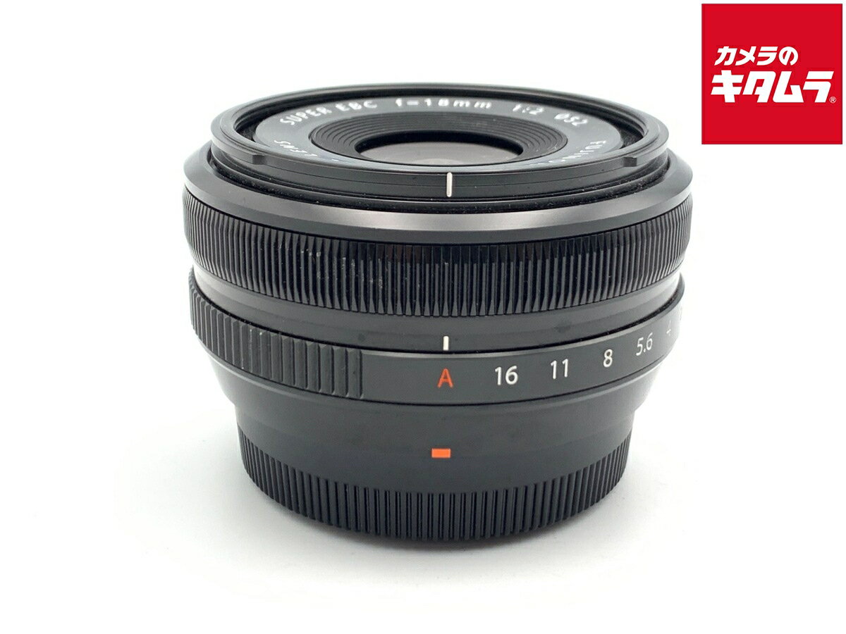【中古】 【並品】 フジフイルム XF18mm F2 R 【交換レンズ】 【6ヶ月保証】
