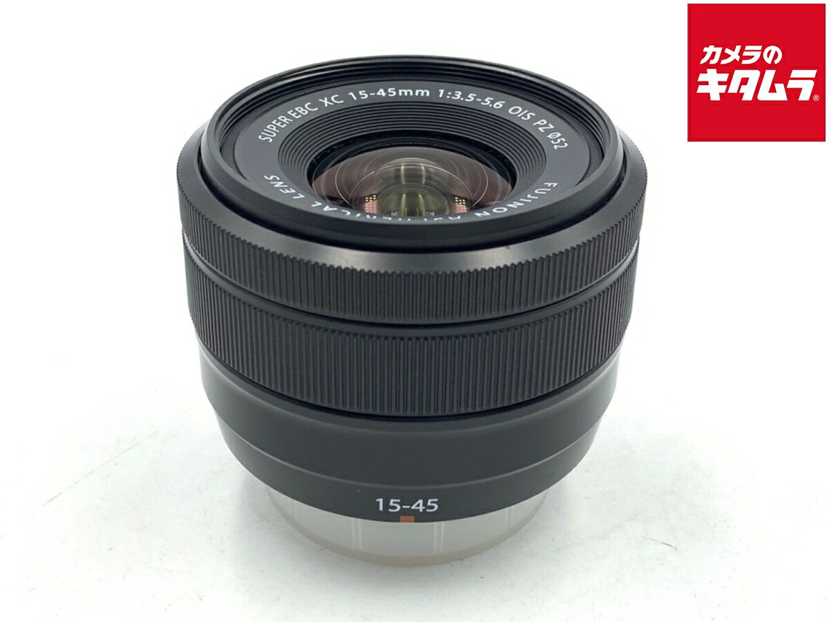 乐天商城 - 【中古】 【良品】 フジフイルム XC15-45mm F3.5-5.6 OIS PZ ブラック 【交換レンズ】 【6ヶ月保証】