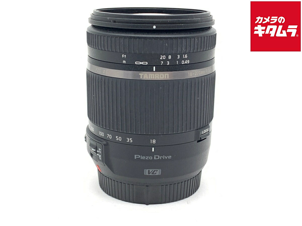 【中古】 【並品】 タムロン 18-270mm F3.5-6.3 Di II VC PZD TS キヤノン用(Model B008TS) 【交換レン..