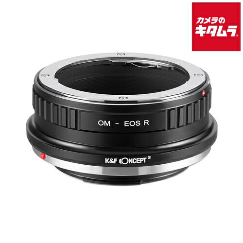 K&F Concept KF-OMRF マウントアダプター [レンズ側：オリンパスOM ボディ側：キヤノンRF] 《納期約2－..