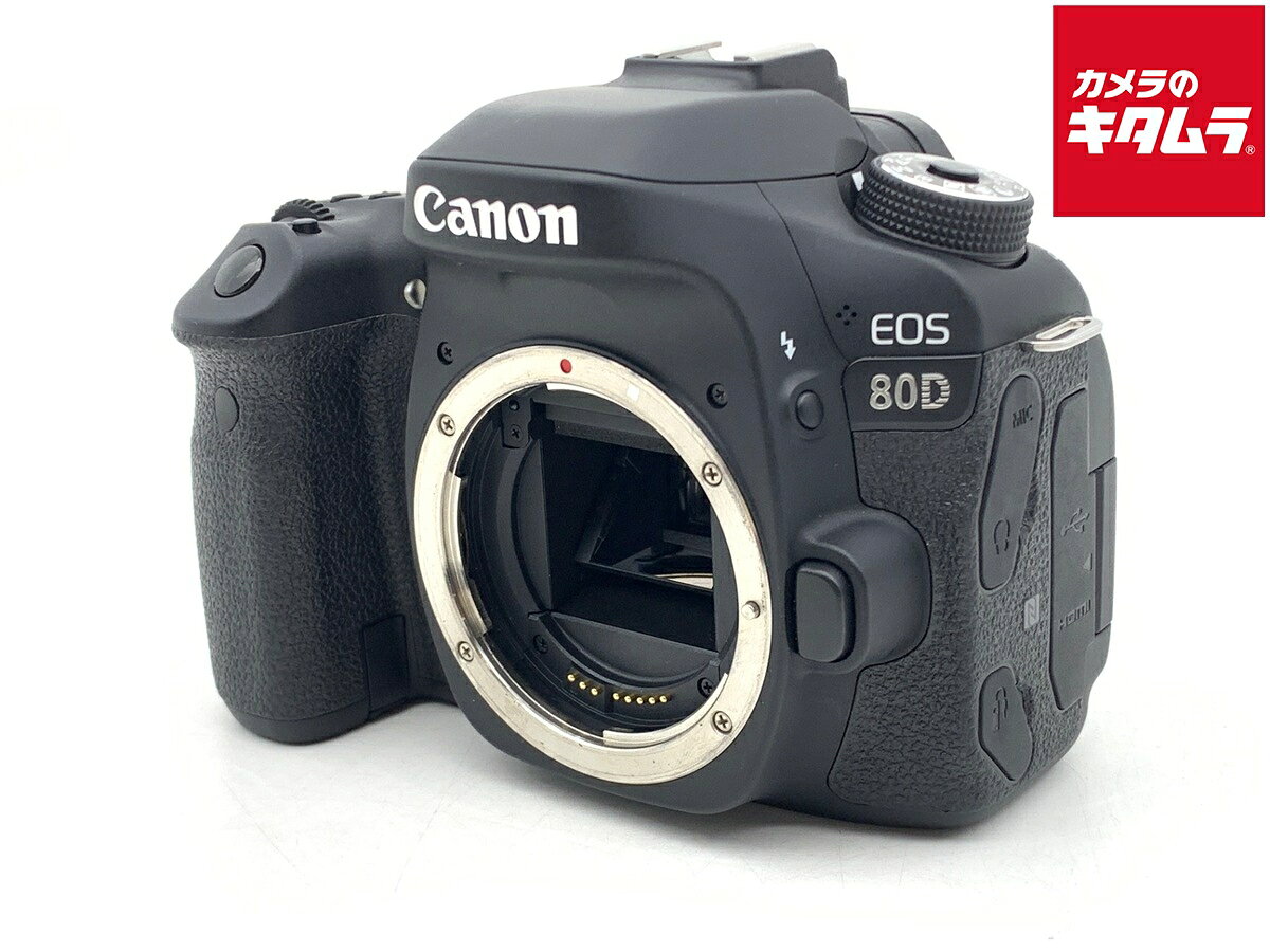 【中古】 【並品】 キヤノン EOS 80D ボディ 【デジタル一眼レフ】 【6ヶ月保証】