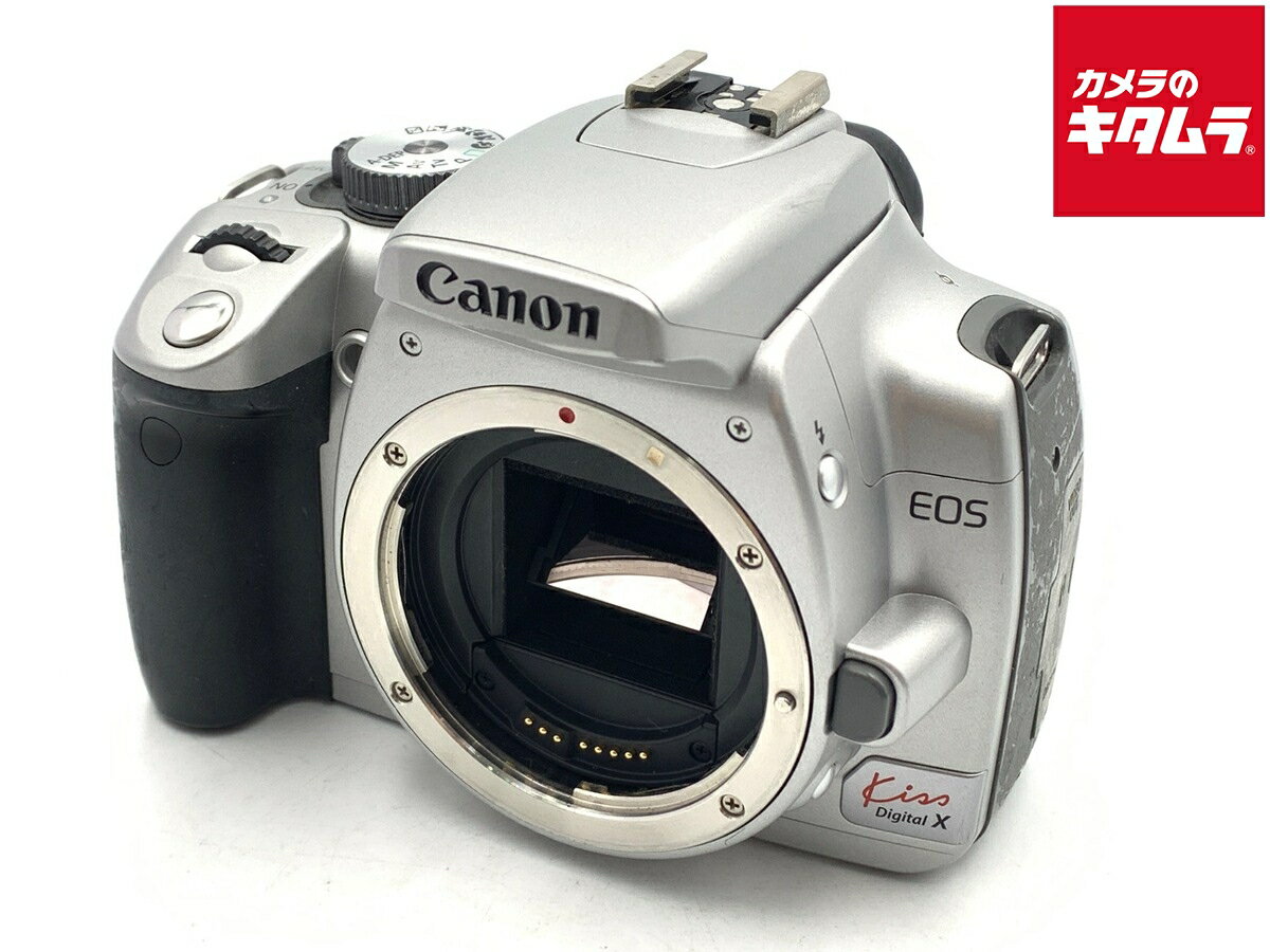 【中古】 【並品】 キヤノン EOS Kiss Digital X ボディ シルバー 【デジタル一眼レフ】