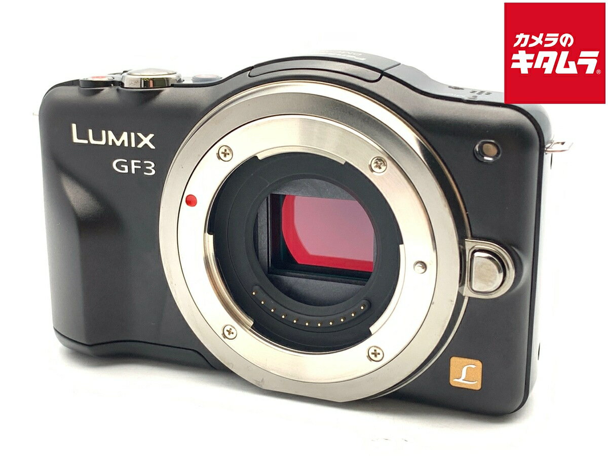 【中古】 【良品】 パナソニック LUMIX DMC-GF3-K ボディ エスプリブラック 【ミラー ...