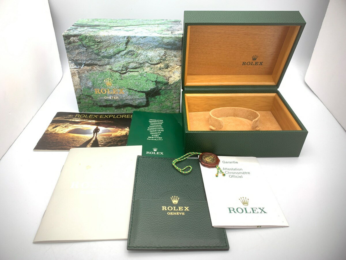 【中古】 【良品】 ロレックス(ROLEX) エクスプローラーII ブラック 16570 ステンレス 【1年保証】