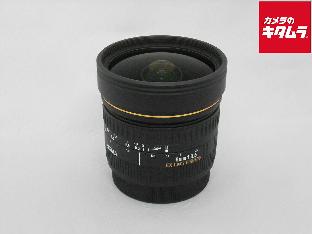   シグマ 8mm F3.5 EX DG CIRCULAR FISHEYE CANON 