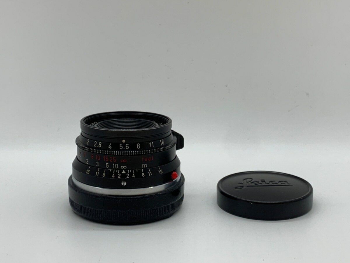 【中古】 【良品】 ライカ ズミクロンM 35mm F2 ブラッククローム 8枚玉 【交換レンズ】