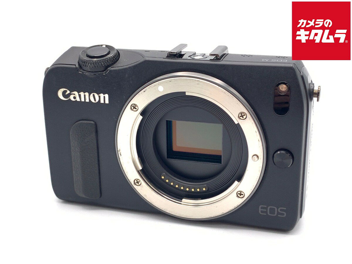 【中古】 【並品】 キヤノン EOS M ボディ ブラック 【ミラーレス一眼】