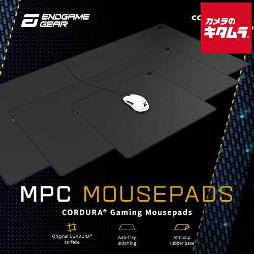Endgame Gear MPC CORDURA Gaming Mousepad 1200サイズ ブラック EGG-MPC-1200-BLK 《納期約1－2週間》