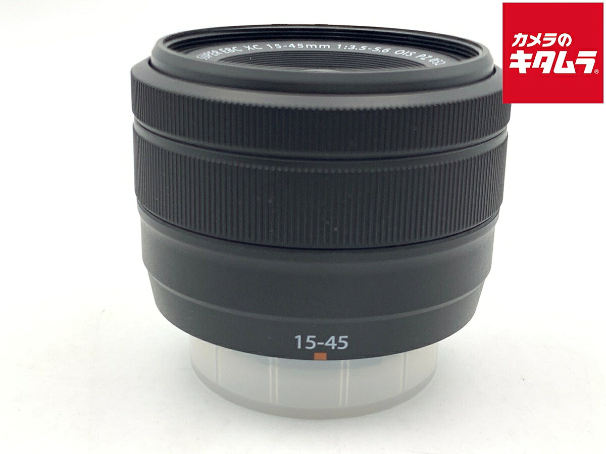 富士FILM - 【中古】 【良品】 フジフイルム XC15-45mm F3.5-5.6 OIS PZ ブラック 【交換レンズ】 【6ヶ月保証】