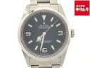 【中古】 【良品】 ロレックス(ROLEX) エクスプローラーI ブラック 114270 ステンレス 【1年保証】